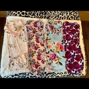 Posh Peanut knotted gown set